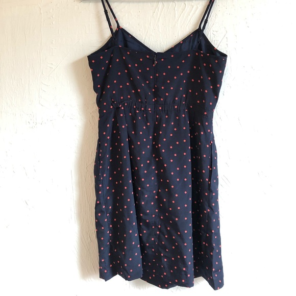 J. Crew Navy with Cora Polka Dots Sundress - Picture 4 of 5